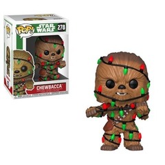 POP Star Wars: Holiday - Chewbacca with Christmas Lights Funko Vinyl Figure